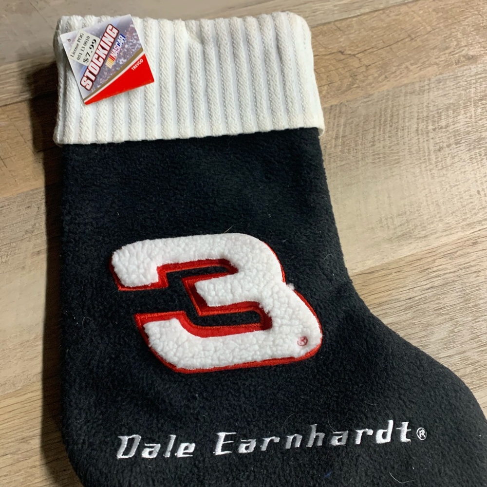 Dale Earnhardt Christmas stocking